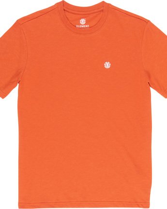 1 Crail - Short Sleeve T-Shirt for Men Orange L1SSE5ELF8 Element