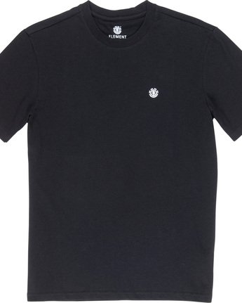 1 Crail - Short Sleeve T-Shirt for Men Black L1SSE5ELF8 Element