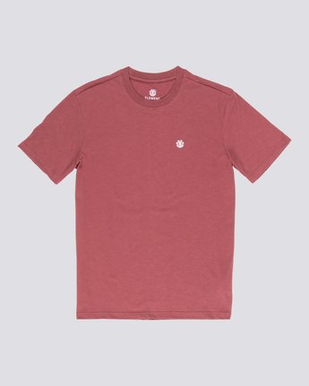 3 Crail - Short Sleeve T-Shirt for Men Red L1SSE5ELF8 Element