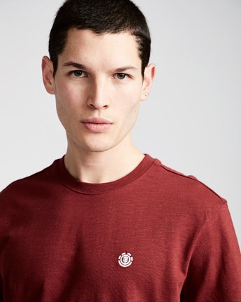 1 Crail - Short Sleeve T-Shirt for Men Red L1SSE5ELF8 Element