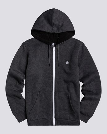3 Bolton - Zip-Up Hoodie Gray L1WAA3ELF8 Element