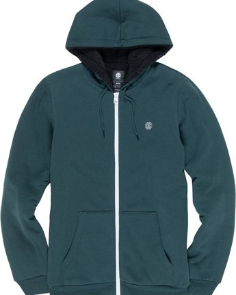 1 Bolton - Zip-Up Hoodie Green L1WAA3ELF8 Element