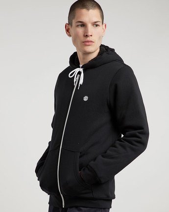 0 Bolton - Zip-Up Hoodie Black L1WAA3ELF8 Element