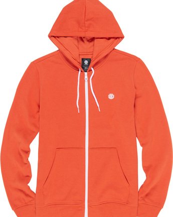 1 Cornell Classic - Zip-Up Hoodie for Men Orange L1ZHA1ELF8 Element