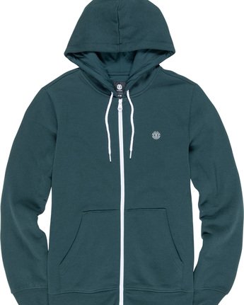 3 Cornell Classic - Zip-Up Hoodie for Men Green L1ZHA1ELF8 Element