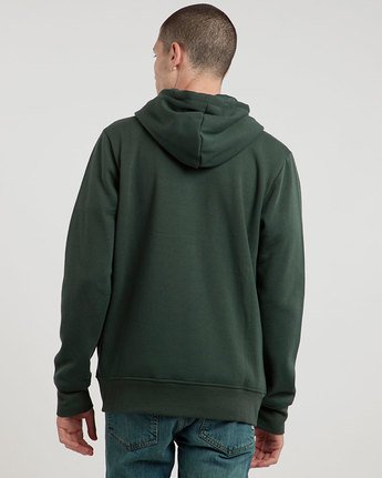 1 Cornell Classic - Zip-Up Hoodie for Men Green L1ZHA1ELF8 Element
