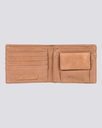 2 Endure L. Ii - Leather Wallet for Men Beige L5LWA1ELF8 Element