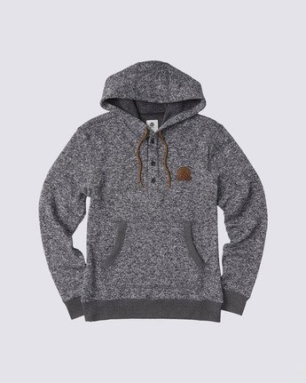 cozy henley sweatshirt