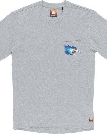 4 Hoffman Pkt Ss - Knit for Men Gray N1KTB7ELP9 Element