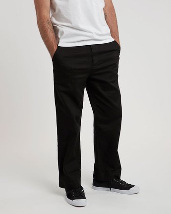 1 Matthews Chino - trousers for Men Black N1PTA9ELP9 Element