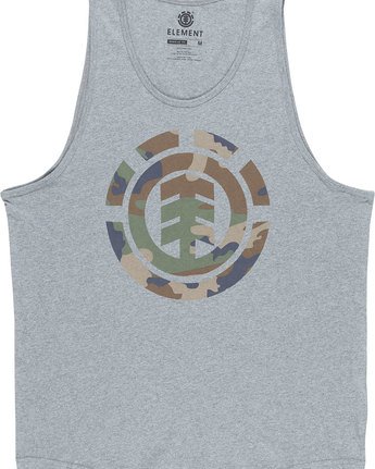 4 Foundation Icon Tank - Tee Shirt for Men Gray N1SGA1ELP9 Element