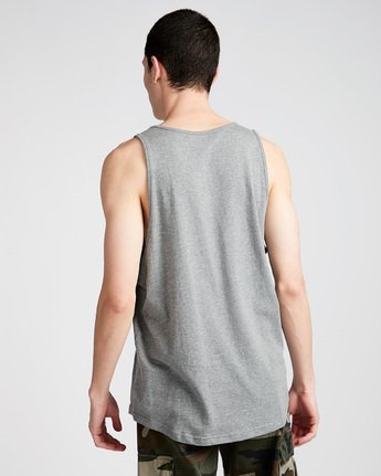 2 Foundation Icon Tank - Tee Shirt for Men Gray N1SGA1ELP9 Element