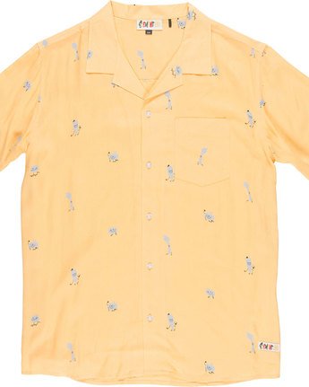 4 Yawyd Ss - Shirt for Men Yellow N1SHA6ELP9 Element