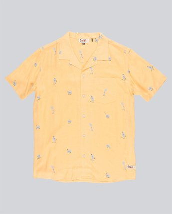 3 Yawyd Ss - Shirt for Men Yellow N1SHA6ELP9 Element
