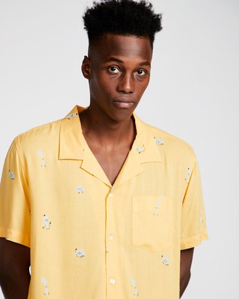 1 Yawyd Ss - Shirt for Men Yellow N1SHA6ELP9 Element