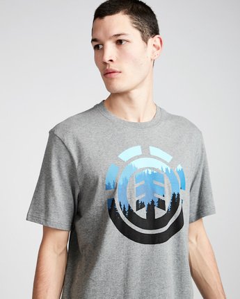 1 Glimpse Icon Ss - Tee Shirt for Men Gray N1SSA4ELP9 Element