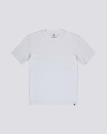 3 Basic - Short Sleeve T-Shirt for Men White N1SSG1ELP9 Element