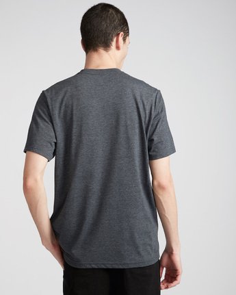 2 Basic - Short Sleeve T-Shirt for Men Gray N1SSG1ELP9 Element