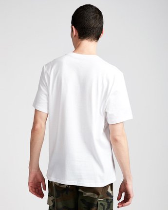 2 Basic - Short Sleeve T-Shirt for Men White N1SSG1ELP9 Element