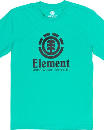 1 Vertical - Short Sleeve T-Shirt for Men Green N1SSG4ELP9 Element