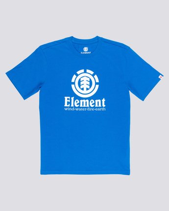 0 Vertical - Short Sleeve T-Shirt for Men Blue N1SSG4ELP9 Element