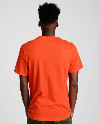 2 Vertical - Short Sleeve T-Shirt for Men Red N1SSG4ELP9 Element