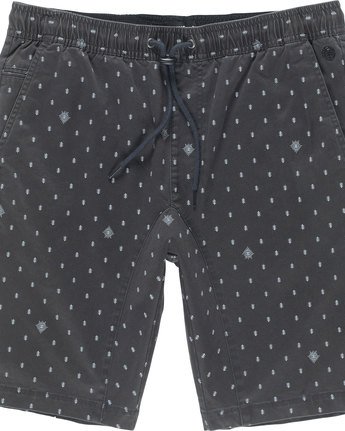 1 Altona Print Wk - Walkshort for Men Black N1WKA5ELP9 Element
