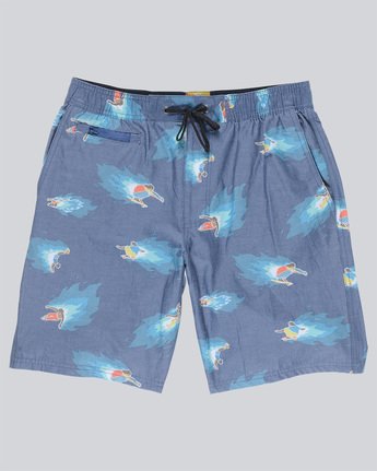 0 Hoffman Arroyo Short - Walkshort for Men Blue N1WKC2ELP9 Element