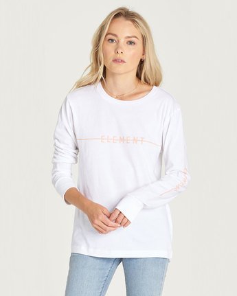 Line Logo Ls - Tee Shirt for Women  N3LSA1ELP9