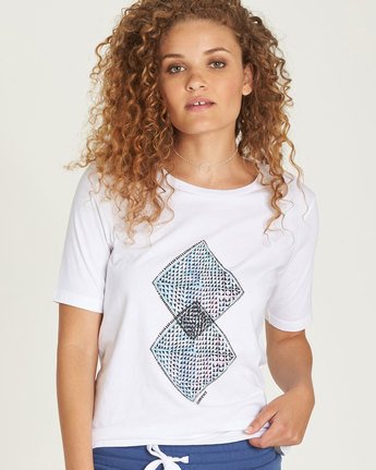 Abstract Cr - Tee Shirt for Women  N3SSB3ELP9
