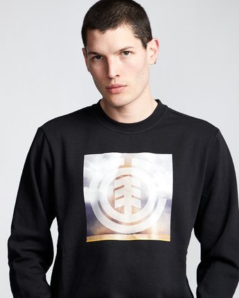 1 Combust Icon - Sweatshirt Black Q1CRB3ELF9 Element