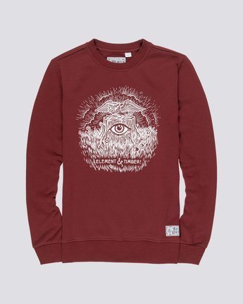 3 Too Late Stump - Sweatshirt Red Q1CRB4ELF9 Element