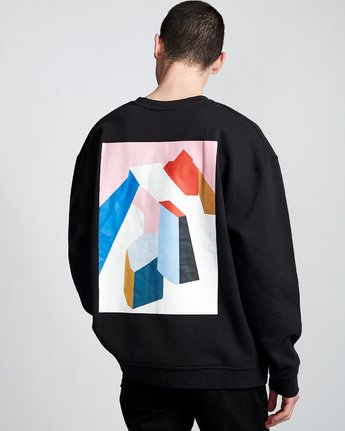 2 SD - Sweatshirt Black Q1FLA6ELF9 Element