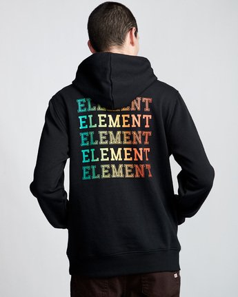 2 Drop - Hoodie Black Q1HOB1ELF9 Element