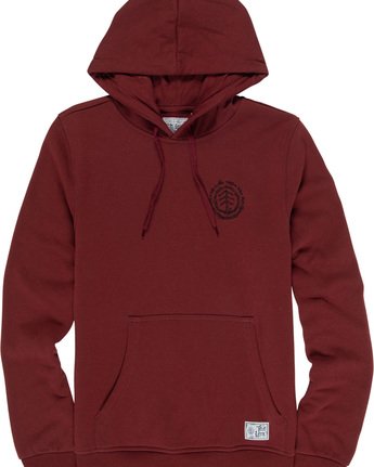 5 Too Late Logo - Hoodie Red Q1HOC3ELF9 Element