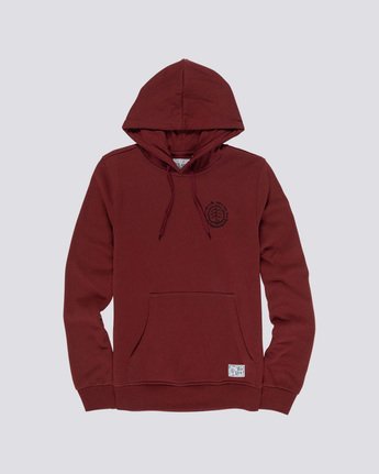 3 Too Late Logo - Hoodie Red Q1HOC3ELF9 Element