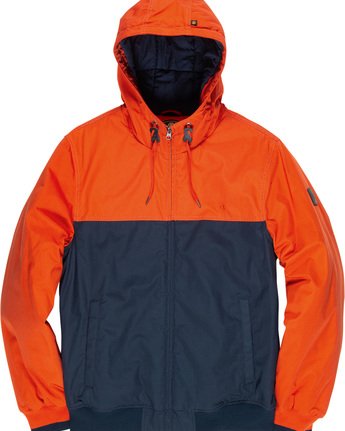 4 Dulcey 2 Tones - Hooded Jacket Orange Q1JKB3ELF9 Element