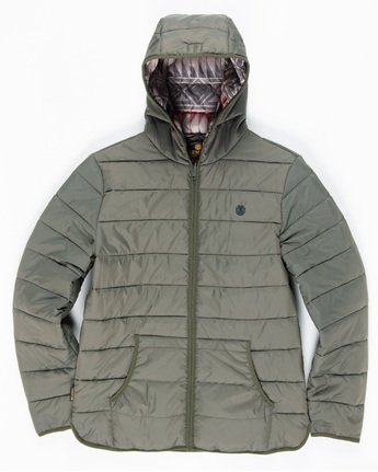 9 Overlook - Hooded Jacket Blue Q1JKD3ELF9 Element