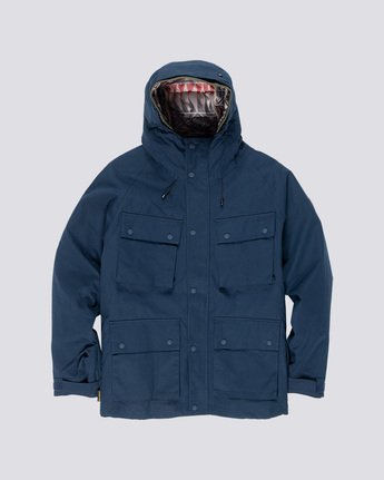 7 Overlook - Hooded Jacket Blue Q1JKD3ELF9 Element