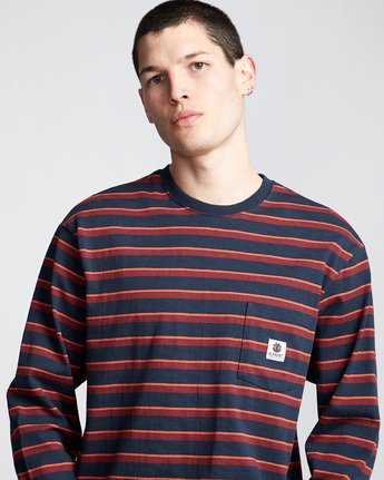 2 Heavy - Long Sleeve T-Shirt Blue Q1KTA6ELF9 Element