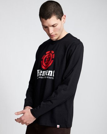 Vertical - Long Sleeve T-Shirt for Men  Q1LSA3ELF9