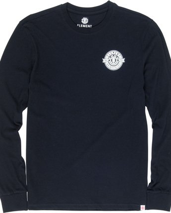 5 Medallian - Long Sleeve T-Shirt Black Q1LSA5ELF9 Element
