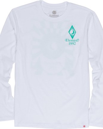 5 Ambience - Long Sleeve T-Shirt White Q1LSB2ELF9 Element