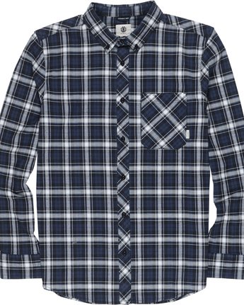 4 Lumber Classic - Long Sleeve Shirt Black Q1SHA3ELF9 Element