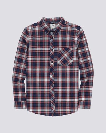 3 Lumber Classic - Long Sleeve Shirt Red Q1SHA3ELF9 Element