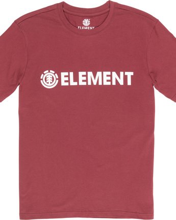 4 Blazin - Short Sleeve T-Shirt for Men Red Q1SSA6ELF9 Element