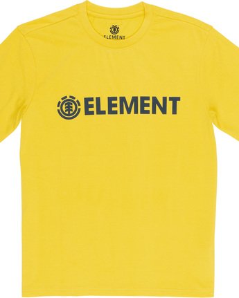 4 Blazin - Short Sleeve T-Shirt for Men Yellow Q1SSA6ELF9 Element