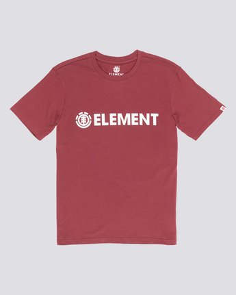 3 Blazin - Short Sleeve T-Shirt for Men Red Q1SSA6ELF9 Element