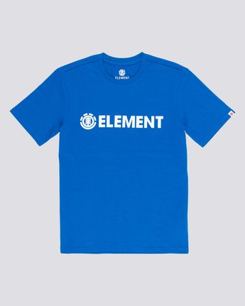 3 Blazin - Short Sleeve T-Shirt for Men Blue Q1SSA6ELF9 Element