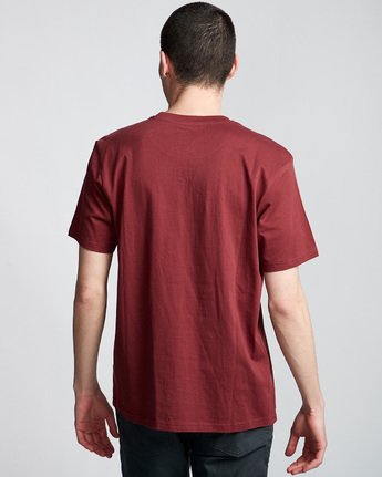 2 Blazin - Short Sleeve T-Shirt for Men Red Q1SSA6ELF9 Element